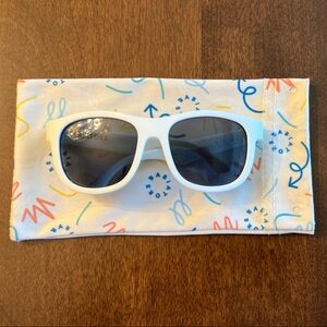 Babiators Age 0-2 White Eco Navigators Sunglasses
